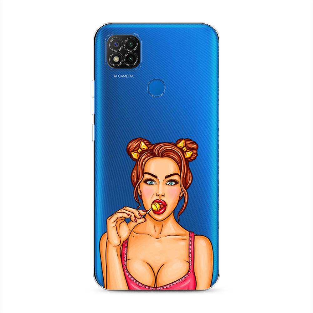

Чехол Awog на Xiaomi Redmi 9C "Вкусный леденец", Разноцветный