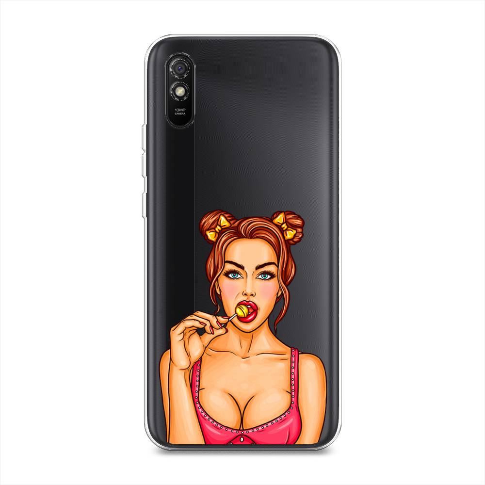 

Чехол Awog на Xiaomi Redmi 9A "Вкусный леденец", Разноцветный