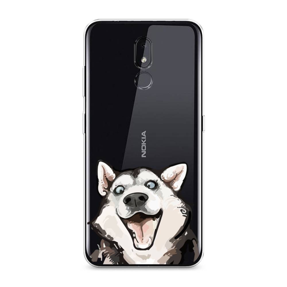 

Чехол Awog "Радостный хаски" для Nokia 3.2, 122650-1