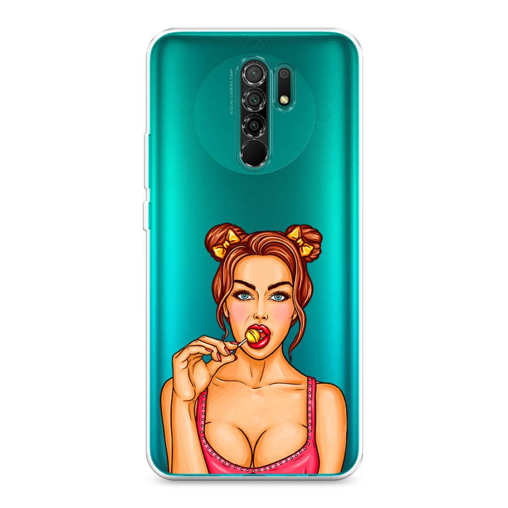 

Чехол Awog на Xiaomi Redmi 9 "Вкусный леденец", Разноцветный