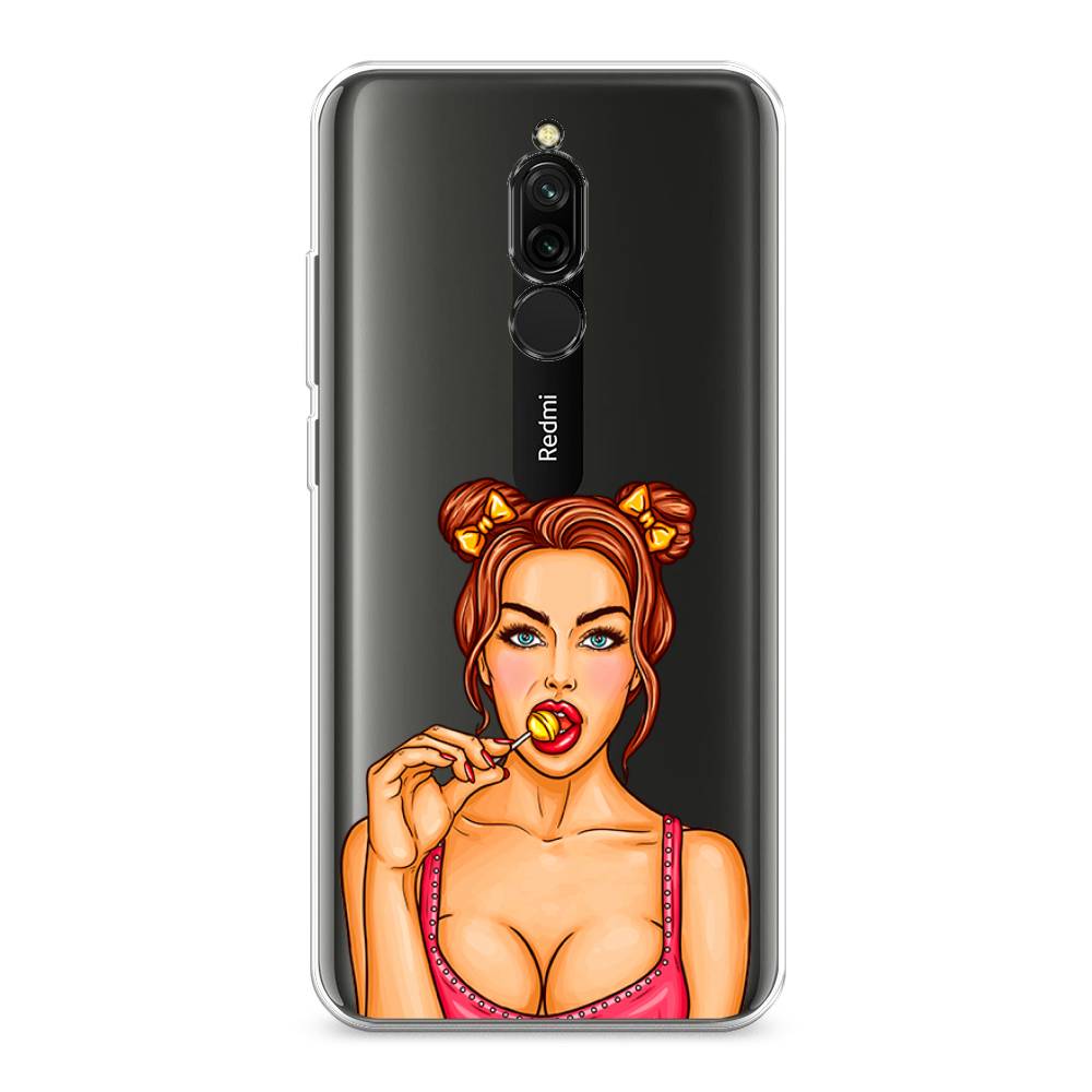 

Чехол Awog на Xiaomi Redmi 8 "Вкусный леденец", Разноцветный