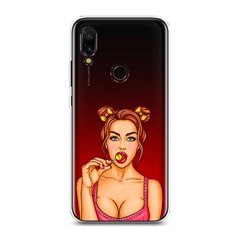 

Чехол Awog на Xiaomi Redmi 7 "Вкусный леденец", Разноцветный