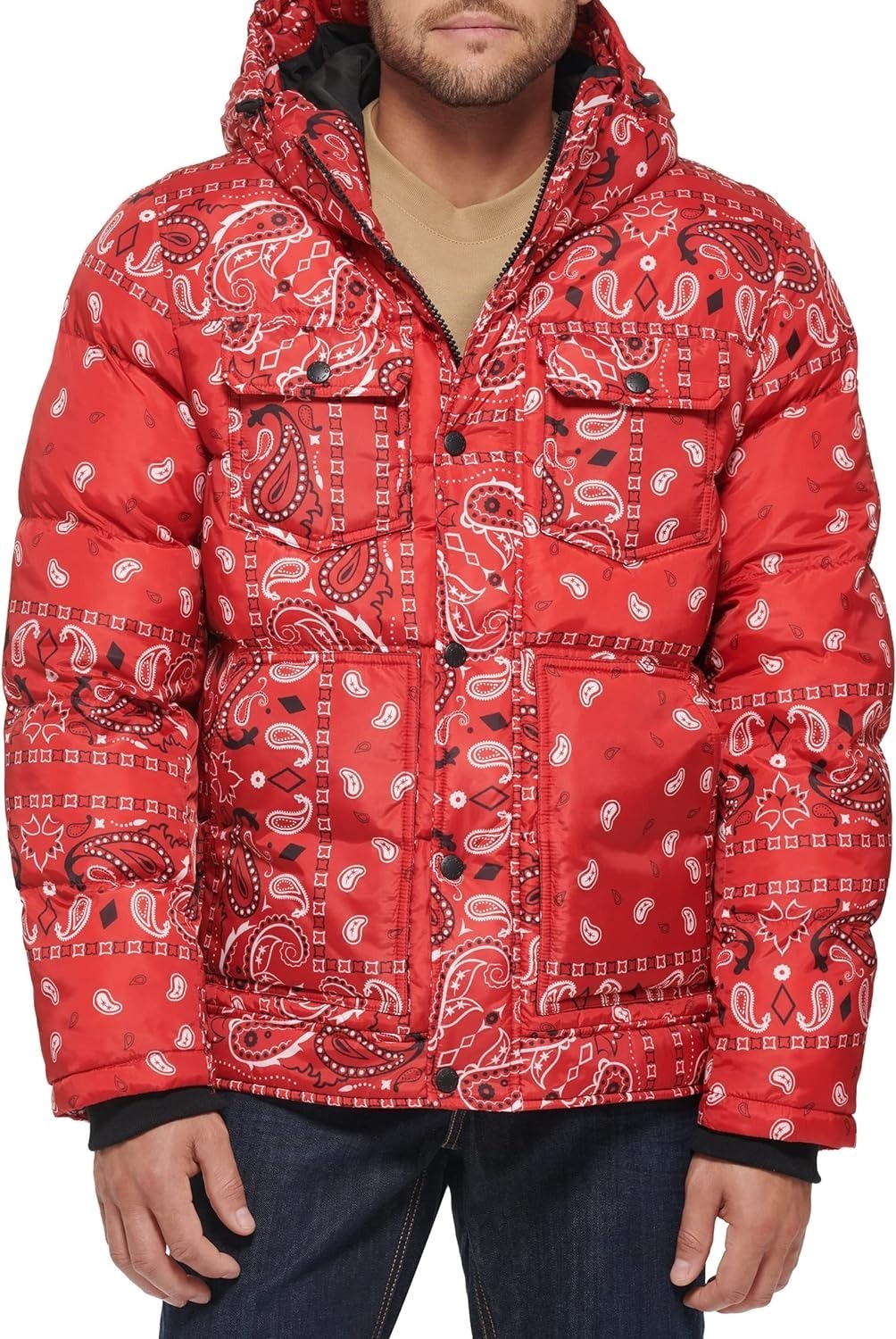 Куртка мужская Levi's LM2RP467-RBD красная 2XL