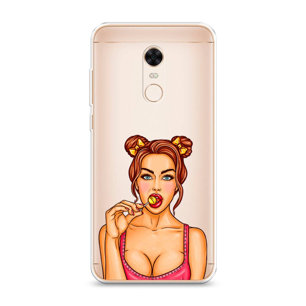 

Чехол Awog на Xiaomi Redmi 5 Plus "Вкусный леденец", Разноцветный