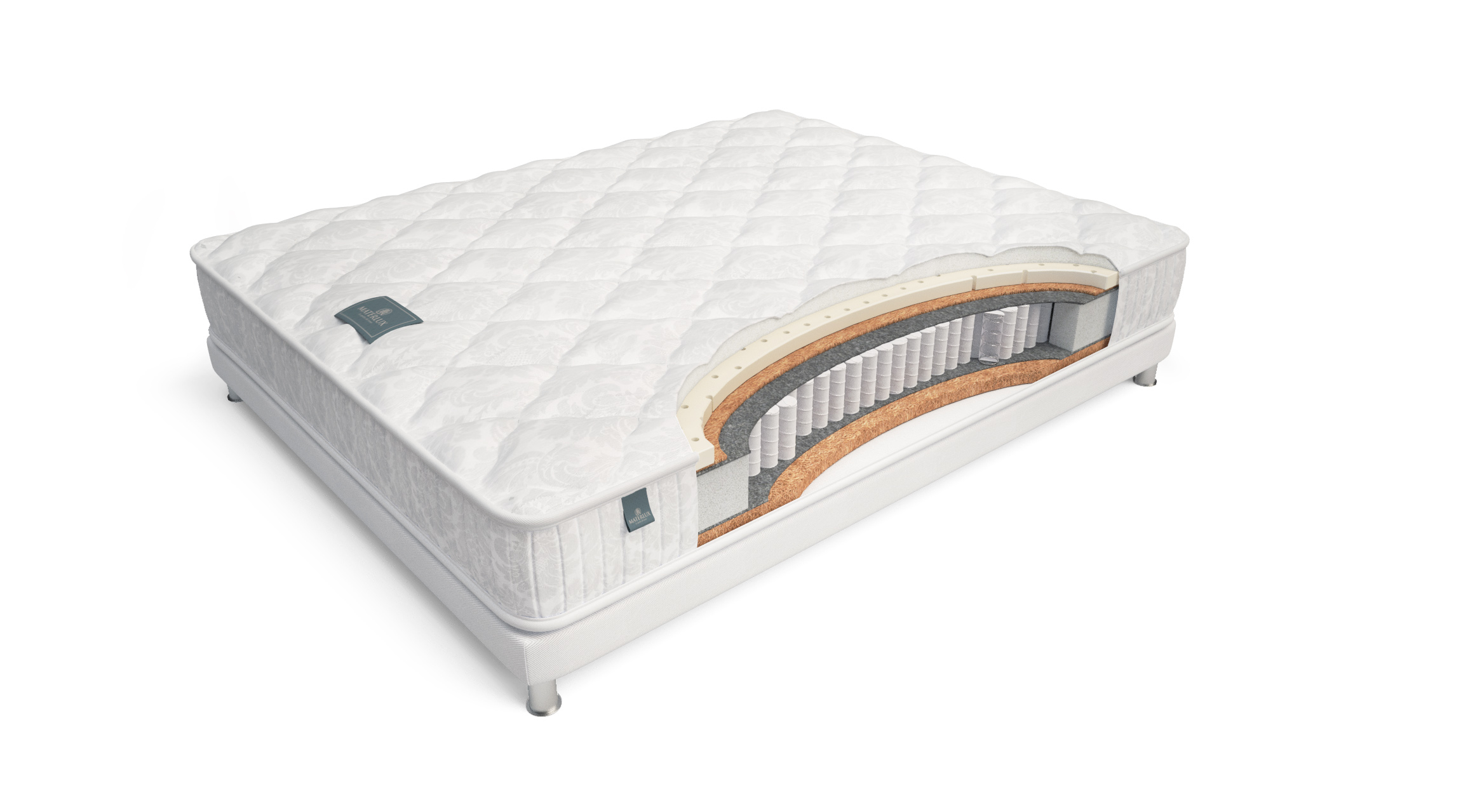 

Матрас Materlux Treviso 120х200, Белый, Treviso