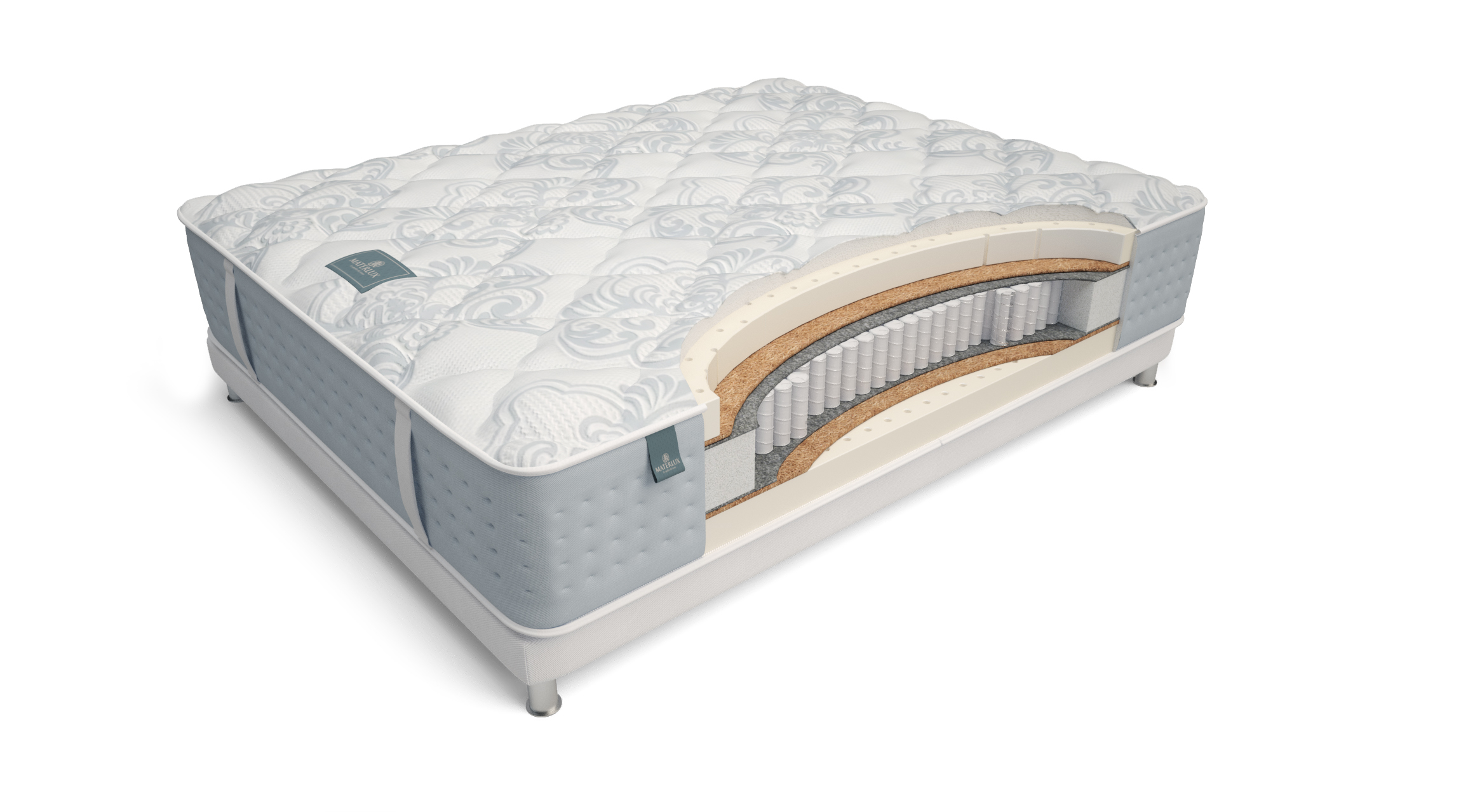

Матрас Materlux Trevi 80х190, Белый, Trevi
