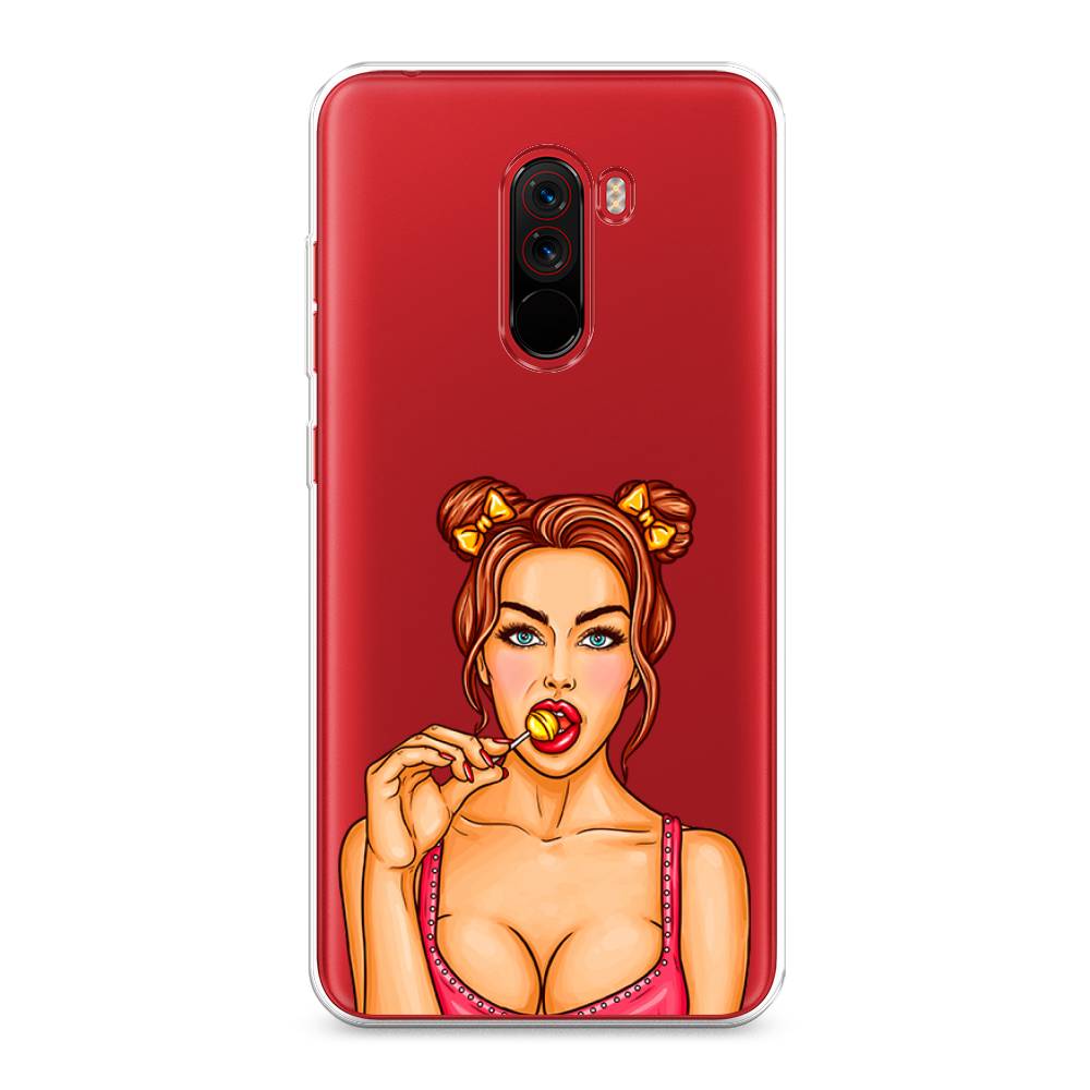 

Чехол Awog на Xiaomi Pocophone F1 "Вкусный леденец", Разноцветный
