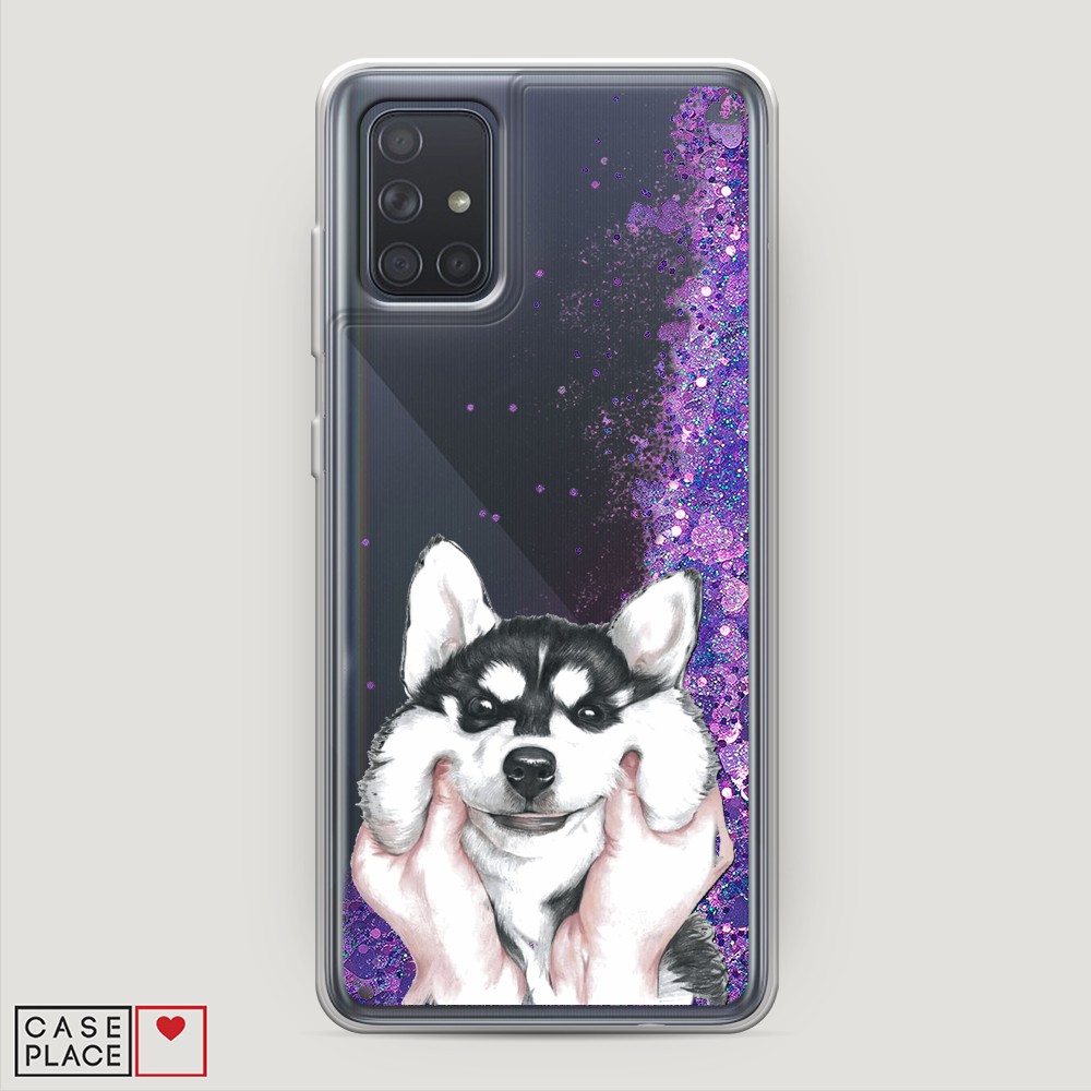 

Чехол Awog на Samsung Galaxy A71 4G "Щечки хаски", Разноцветный, 29092-1