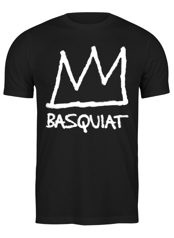 

Футболка мужская Printio Basquiat черная 3XL, Черный, Basquiat