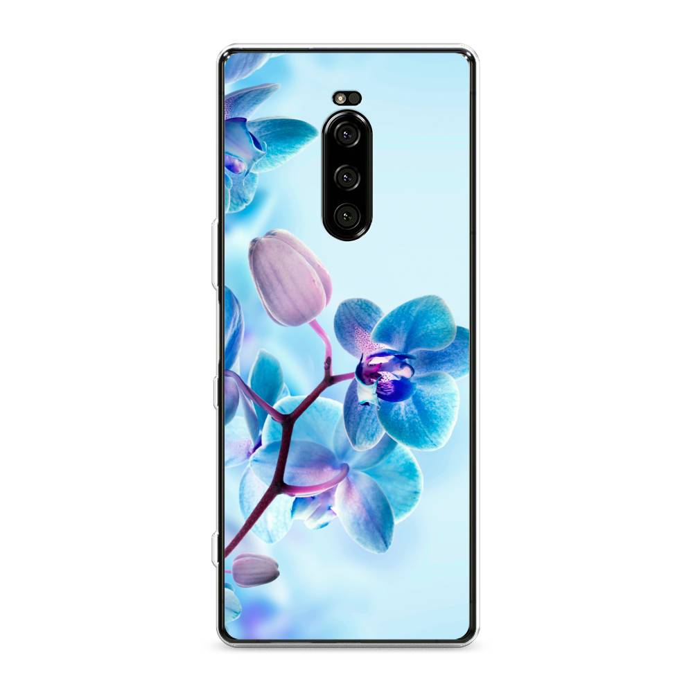 

Чехол Awog на Sony Xperia 1/XZ4 "Голубая орхидея", Разноцветный, 54250-8