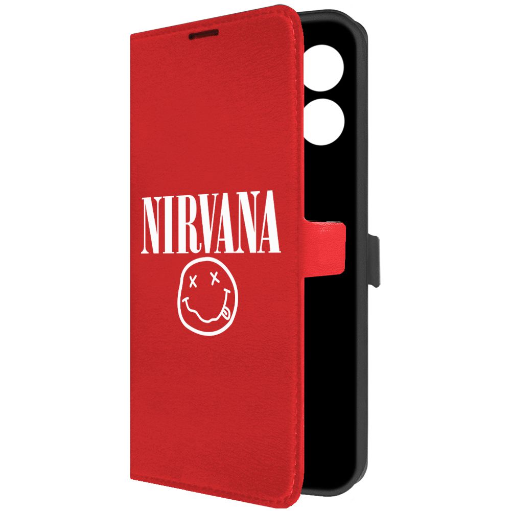 

Чехол-книжка Krutoff Eco Book для Oppo A38 4G Nirvana красный