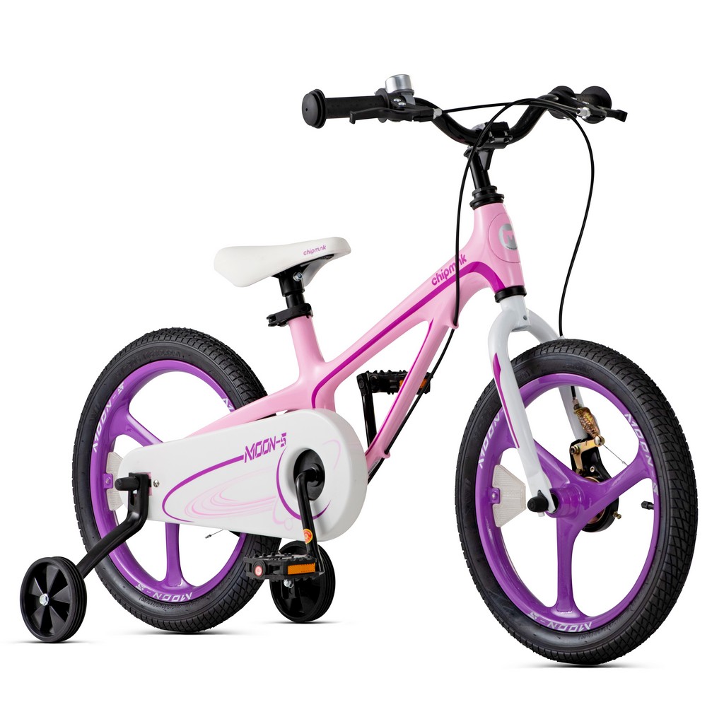 Велосипед RoyalBaby Chipmunk 2-хколесный CM14-5P Moon 5 Plus Magnesium розовый