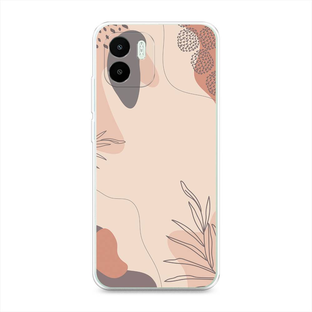 

Чехол на Xiaomi Redmi A1 "Нюдовые тона", Коричневый;серый, 316350-4