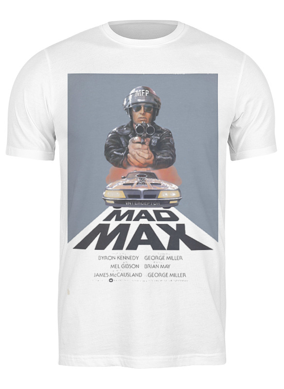 

Футболка мужская Printio Mad max белая 3XL, Белый, Mad max