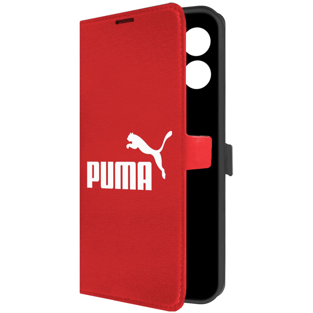 

Чехол-книжка Krutoff Eco Book для Oppo A18 Puma красный