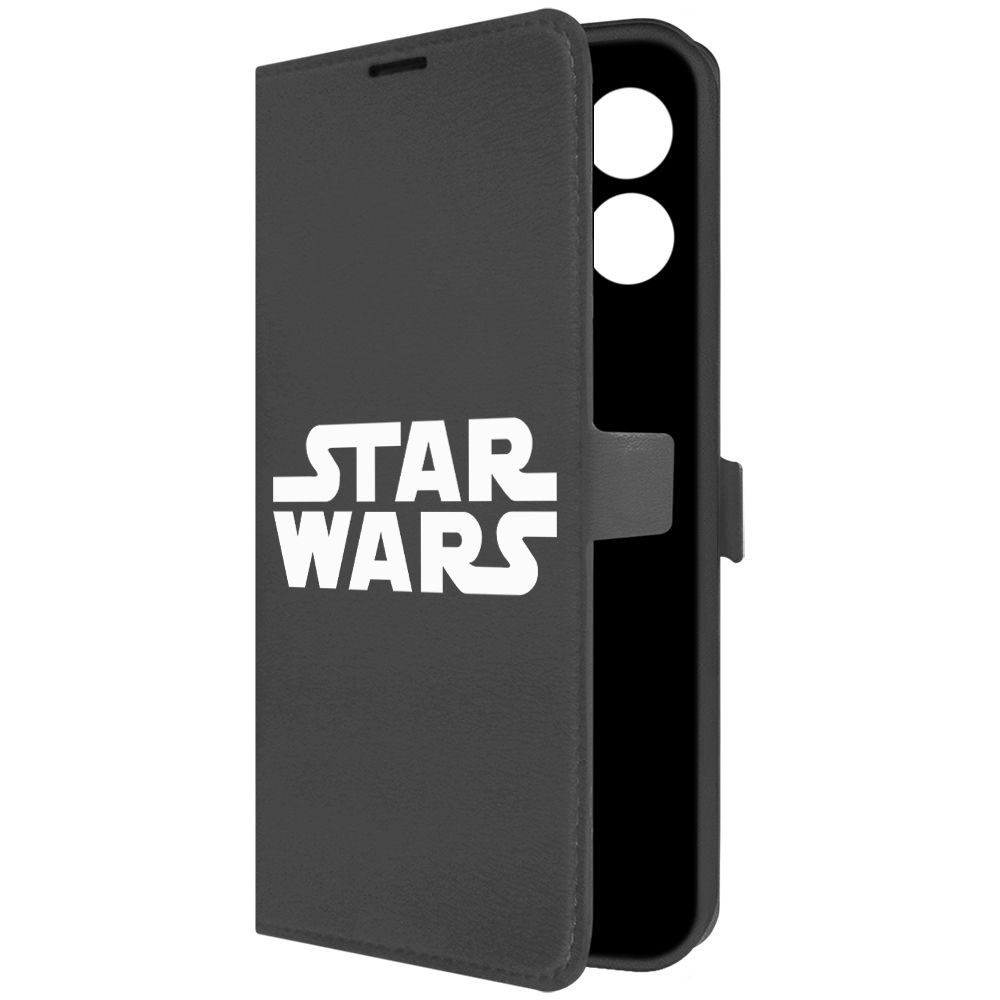 

Чехол-книжка Krutoff Eco Book для Oppo A18 Star Wars черный