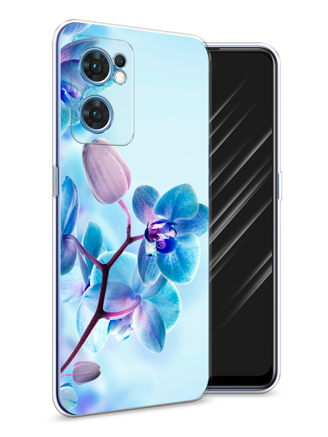 

Чехол Awog на Oppo Find X5 Lite "Голубая орхидея", Разноцветный, 259850-8