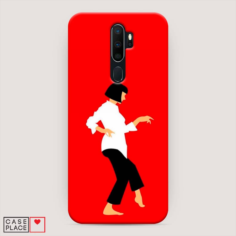 

Пластиковый чехол "Криминальное чтиво 1" на Oppo A9 (2020), 251920-5