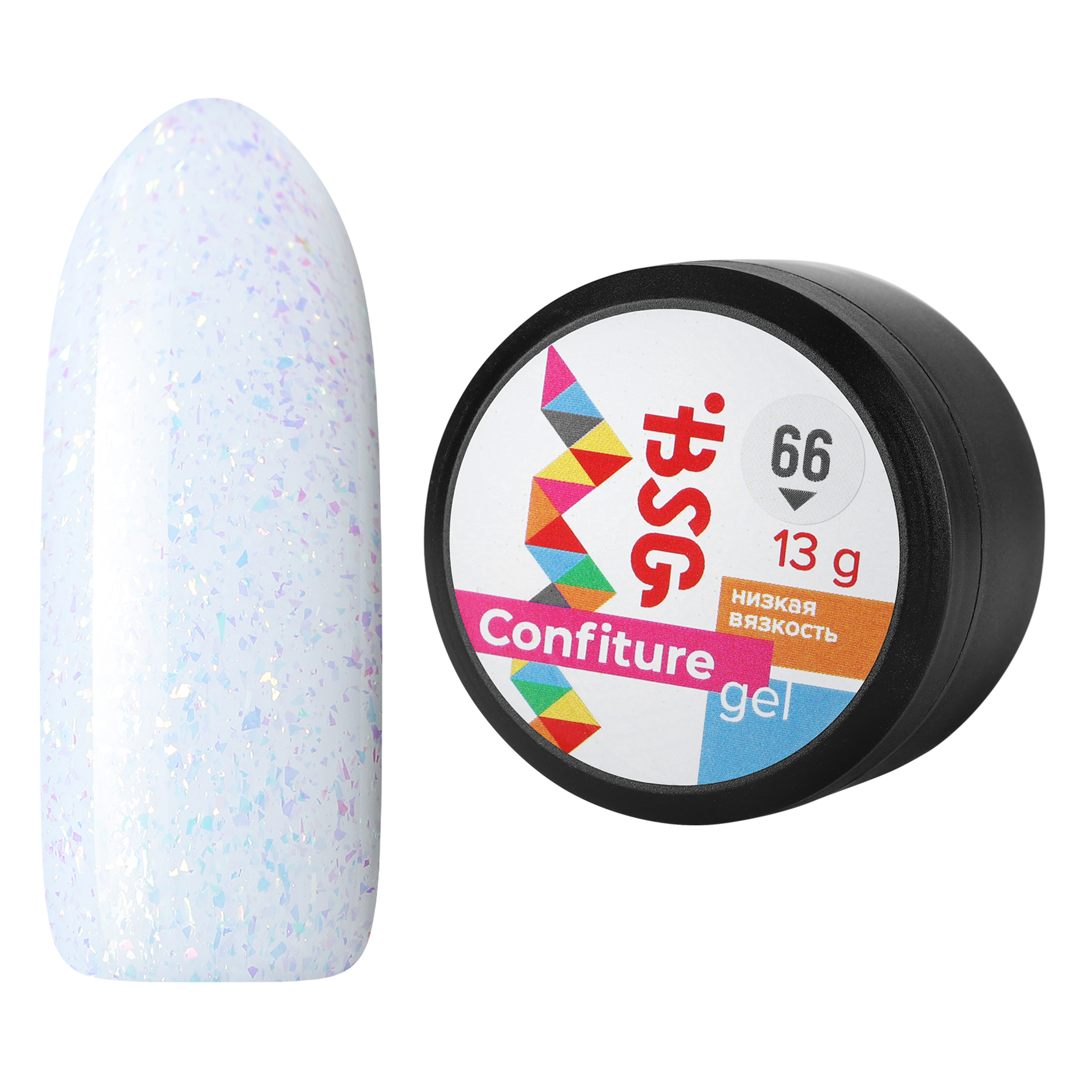 

Гель для наращивания Bio Stretch Gel Confiture №66 13 г