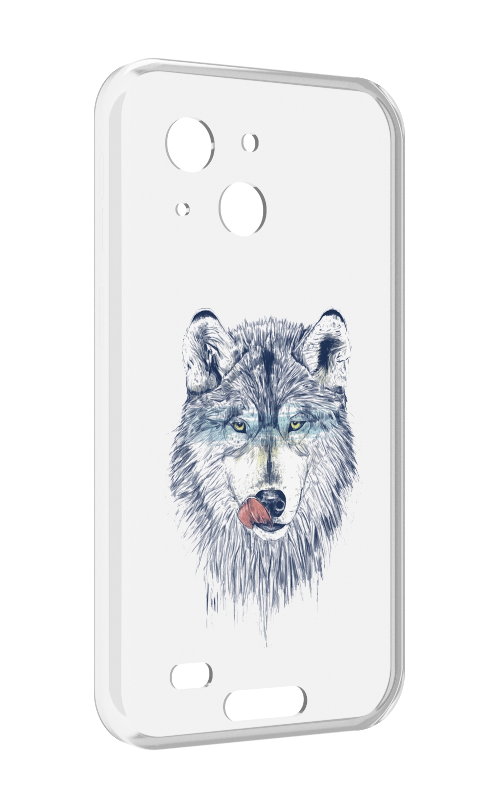 

Чехол MyPads голодгый волк для Oukitel WP20 / WP20 Pro, Прозрачный, Tocco
