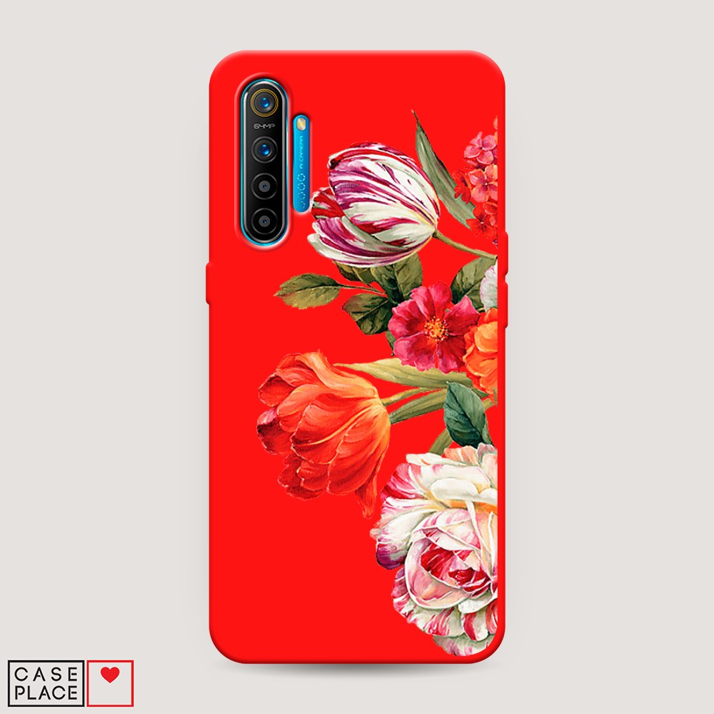 

Чехол Awog на Realme XT "Весенний букет", Разноцветный, 251453-1