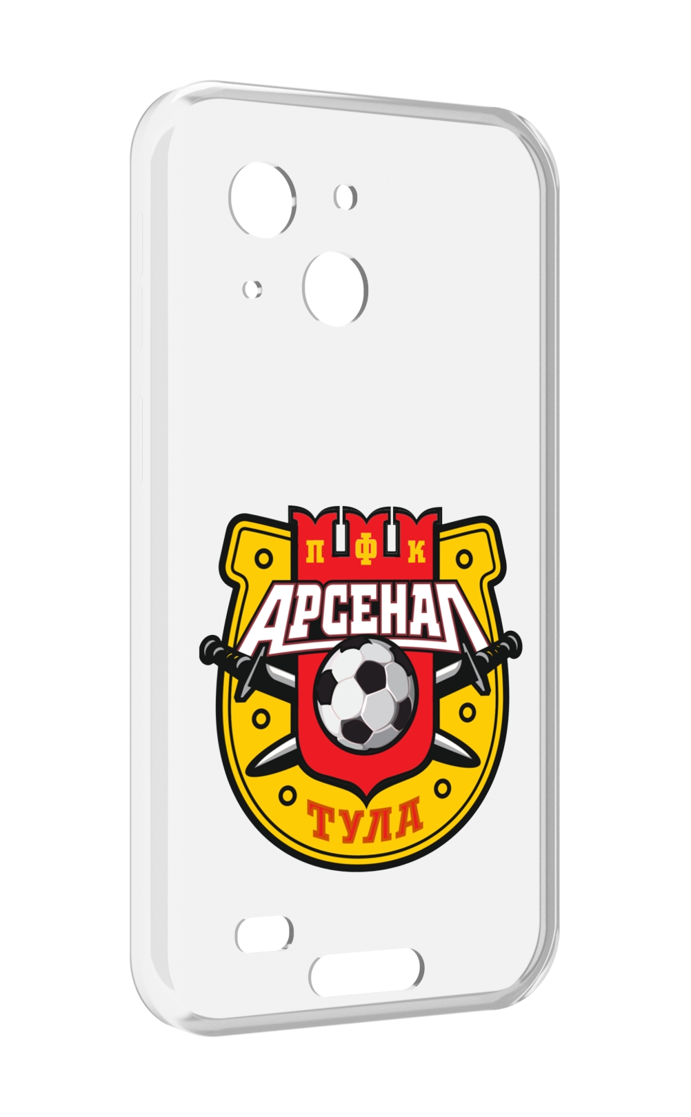 

Чехол MyPads фк арсенал тула мужской для Oukitel WP20 / WP20 Pro, Прозрачный, Tocco