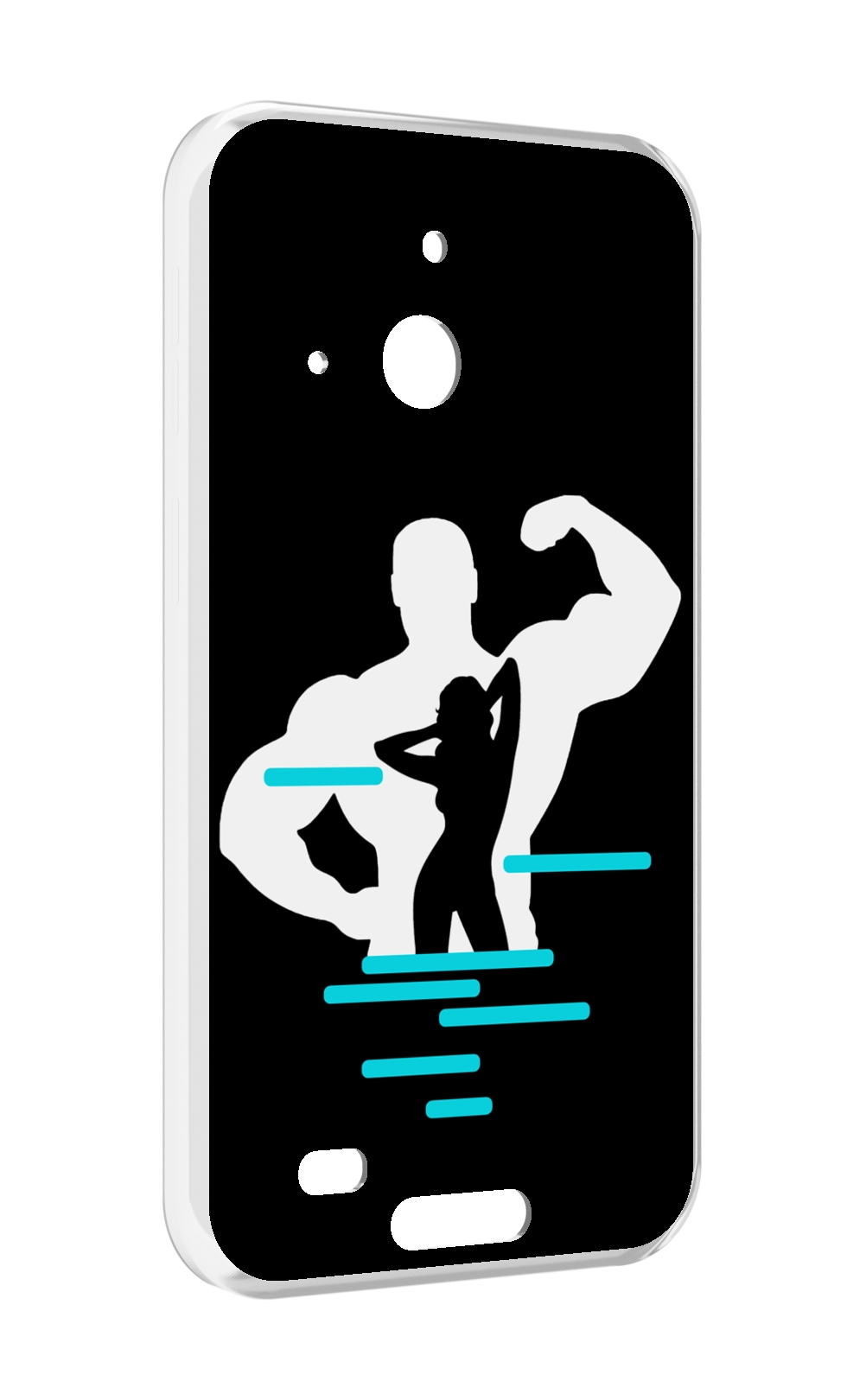 

Чехол MyPads фитнес-тренировка для Oukitel WP20 / WP20 Pro, Прозрачный, Tocco