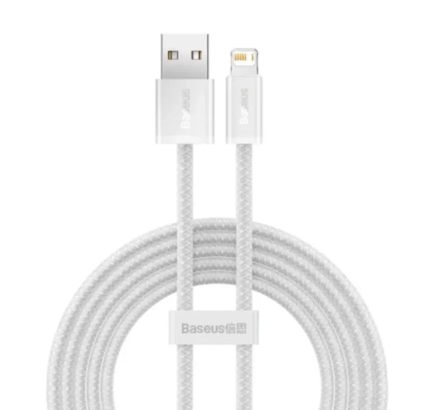 

Кабель lightning - usb Baseus CALD000502 2 м белый, CALD000502