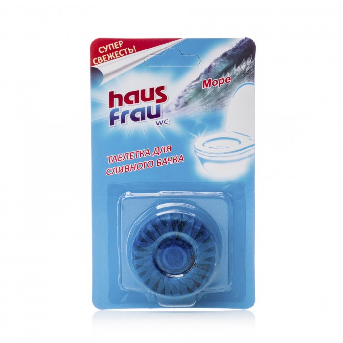 

Таблетка для сливного бачка Haus Frau WC Море 50 г