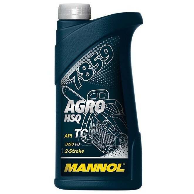 фото Моторное масло mannol agro for husqvarna 5w30 1 л