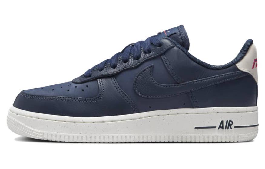 

Кеды унисекс Nike Air Force 1 Low Navy Red синие 39 EU, Синий, Air Force 1 Low Navy Red