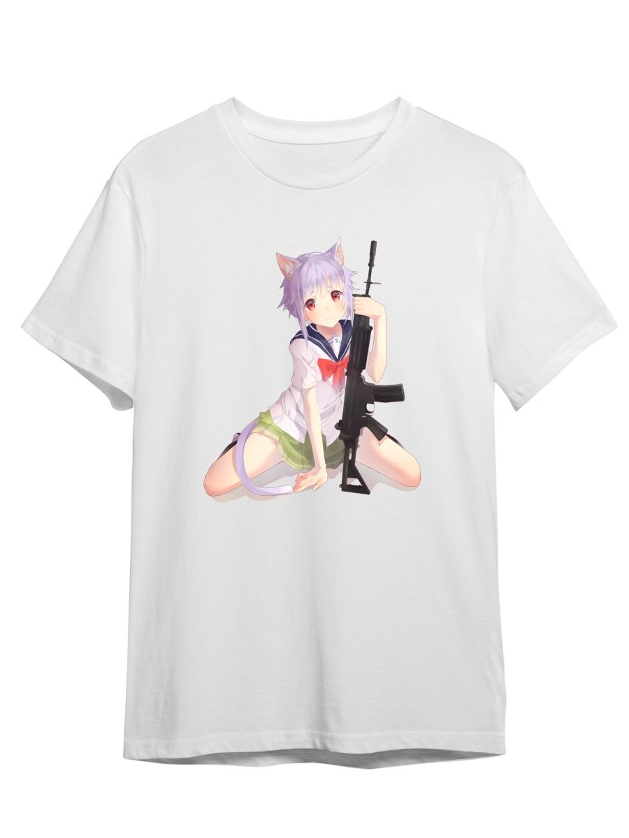 

Футболка унисекс СувенирShop Аниме тян/Тарков/Tarkov 13 белая 3XL, "Аниме тян/Тарков/Tarkov" 13