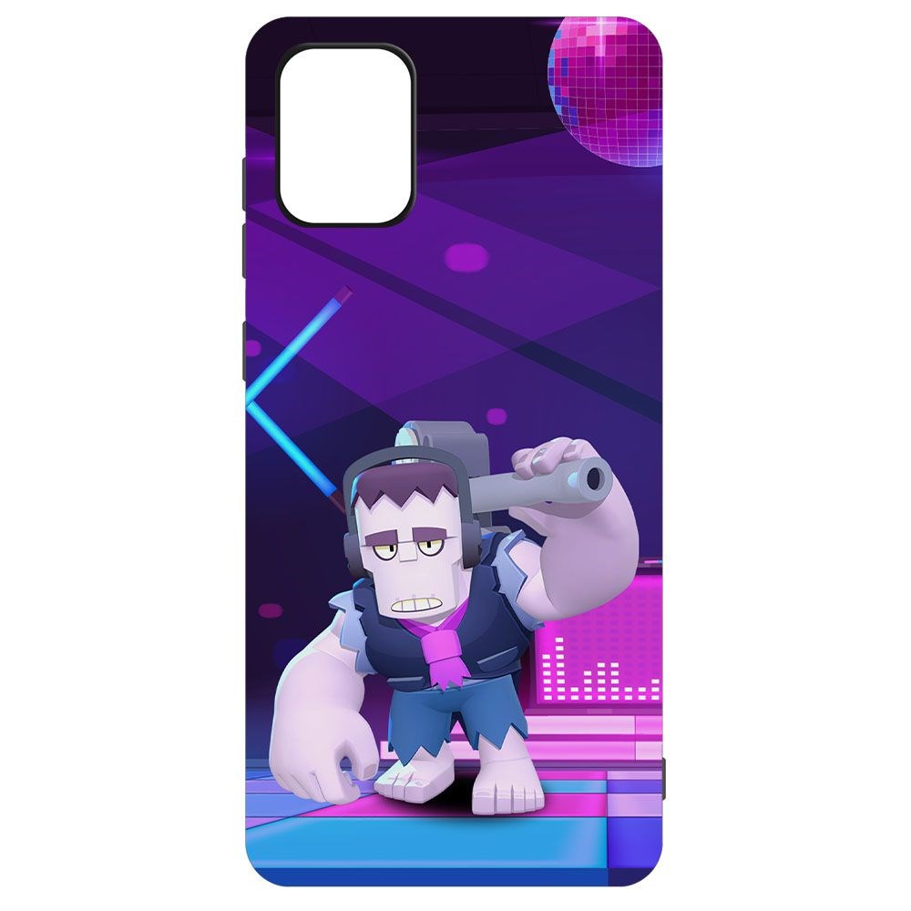 

Чехол-накладка Krutoff Софт Кейс Brawl Stars - Фрэнк для Samsung Galaxy A71 (A715) черный