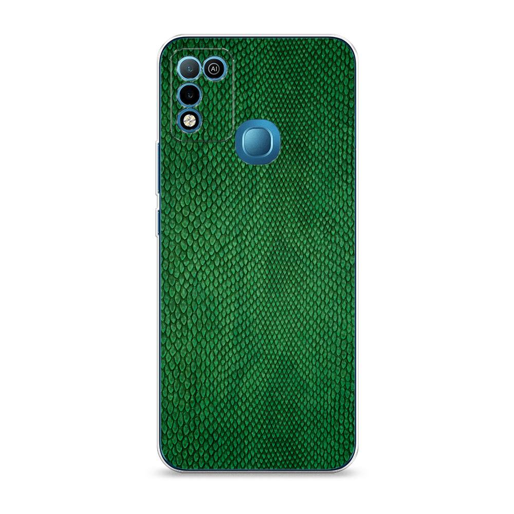 

Чехол Awog на Infinix HOT 10 Play "Изумрудная змея", Разноцветный, 3100650-3