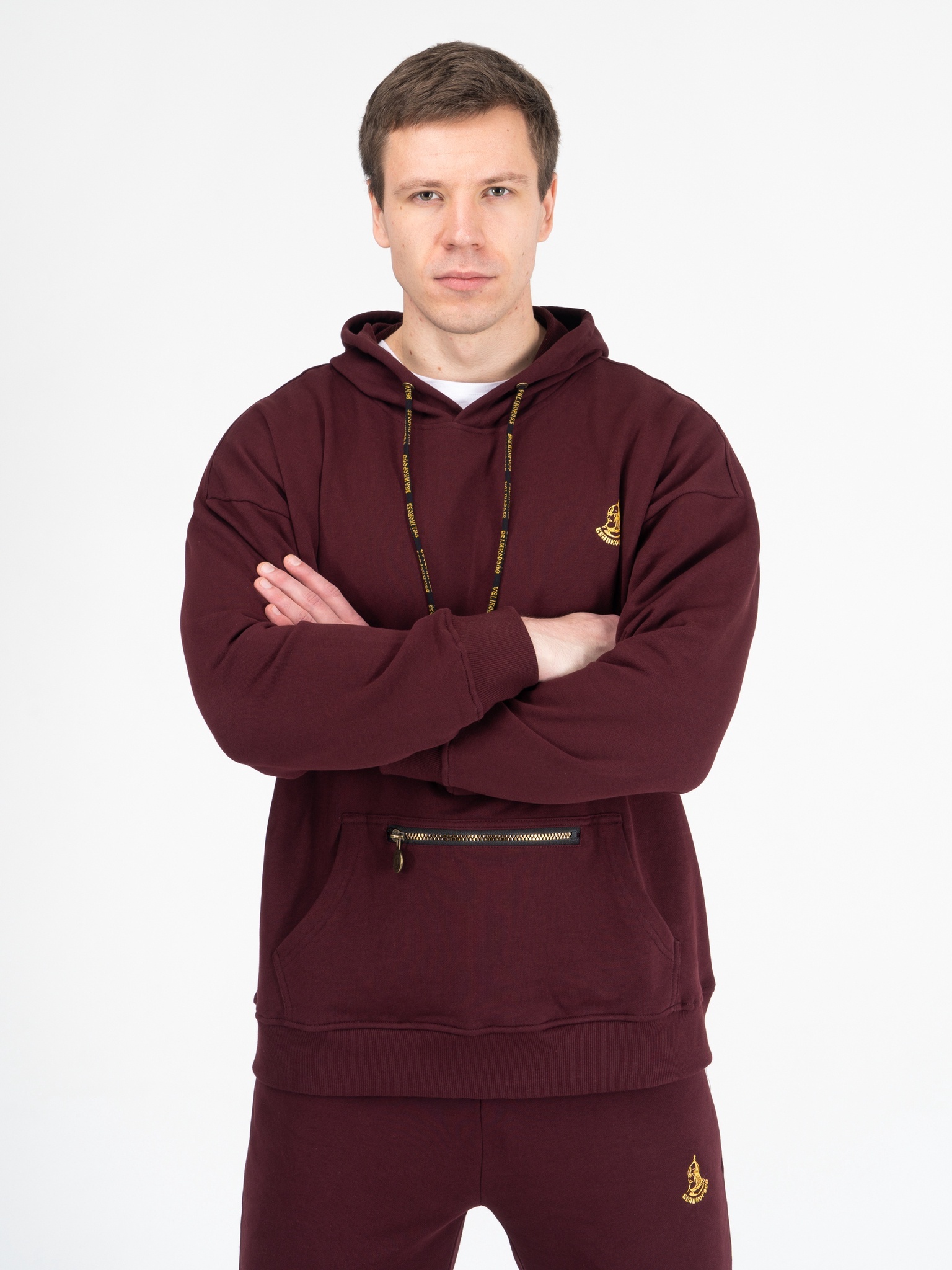 

Костюм мужской Великоросс 94 бордовый 62 RU, 94