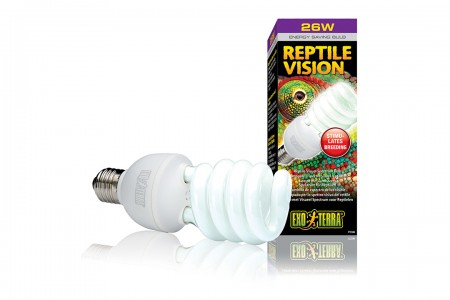 Ультрафиолетовая лампа для террариума Exo Terra Reptile Vision, 26 Вт