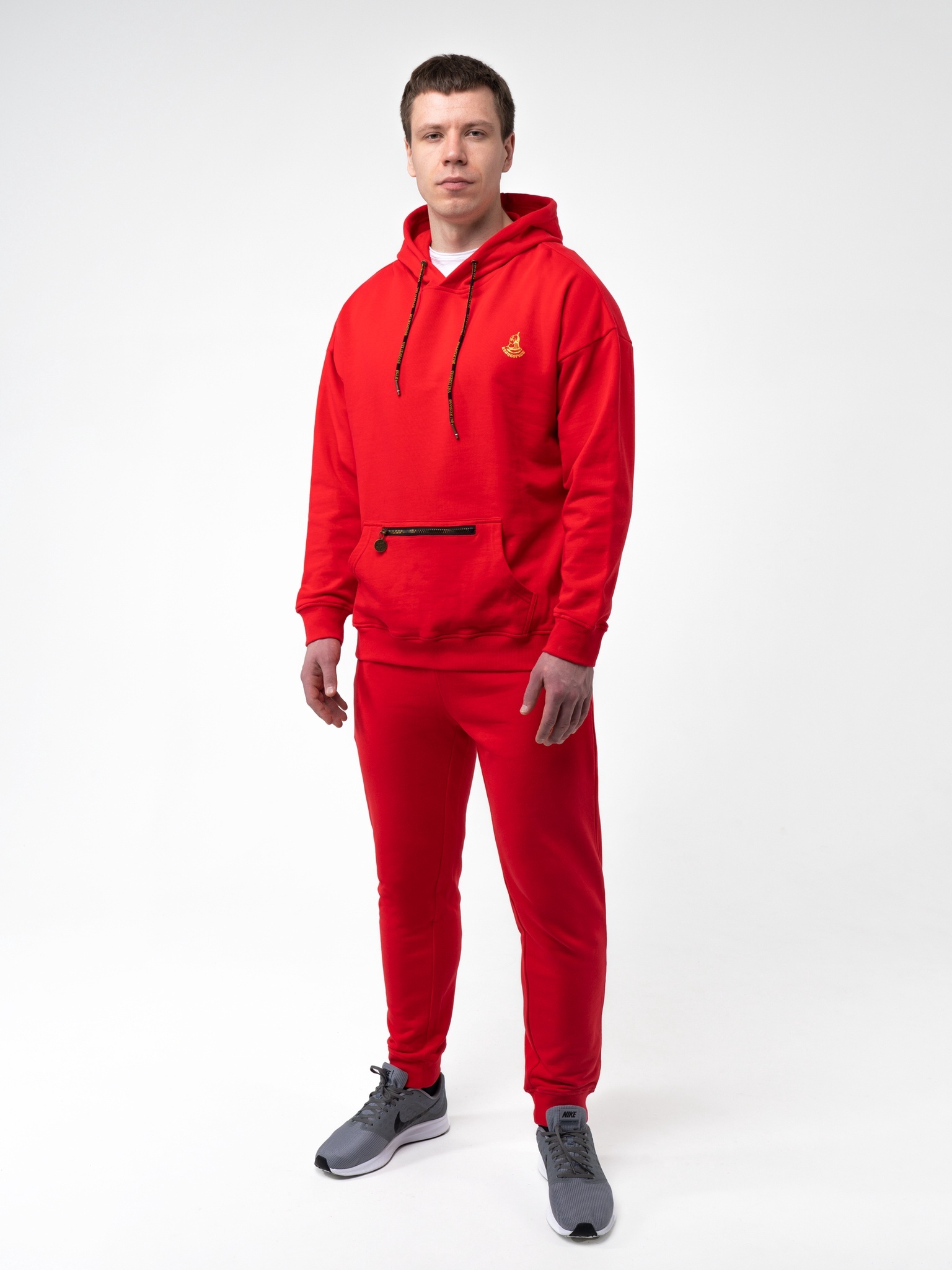 

Костюм мужской Великоросс 94 красный 52 RU, 94