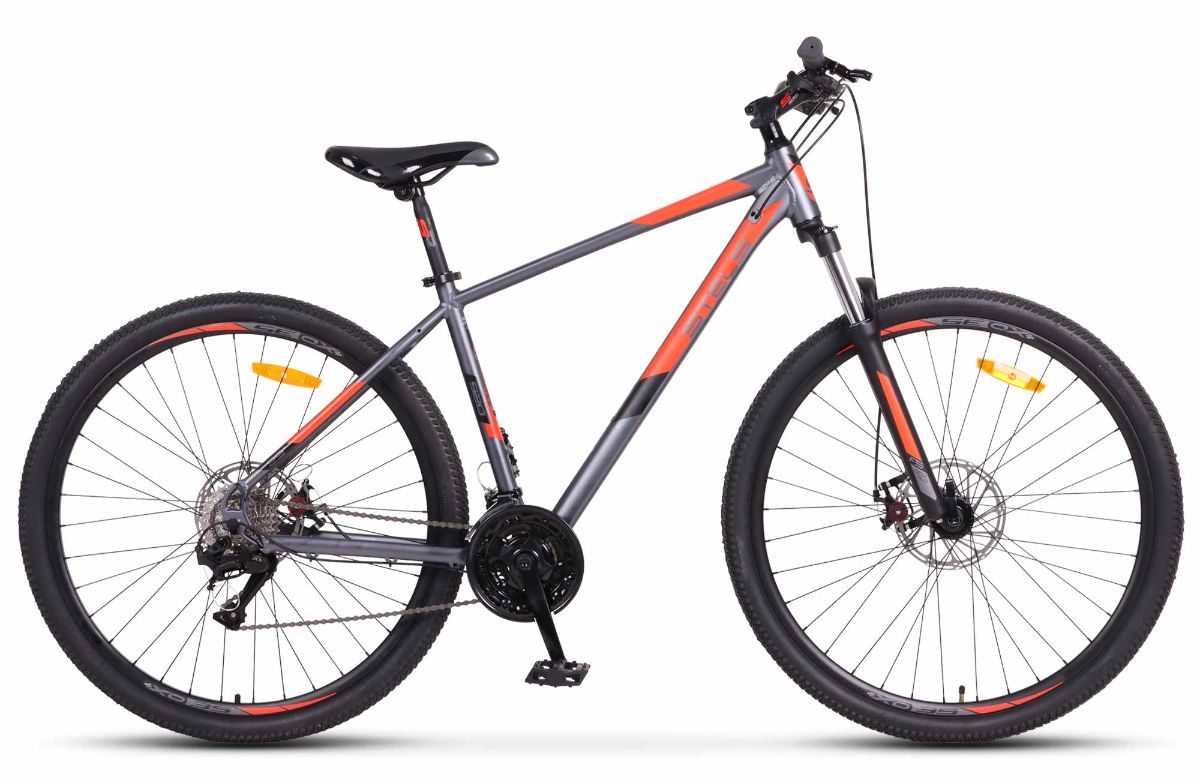 Велосипед STELS Navigator-920 MD 29 V010 Антрацитовый-Красный рама 165 2023 3824000₽