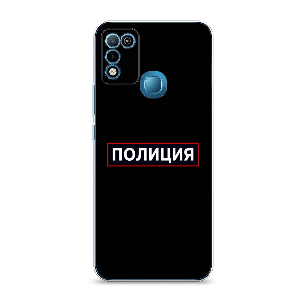 

Чехол Awog на Infinix HOT 10 Play "Police logo", Разноцветный, 3100650-5