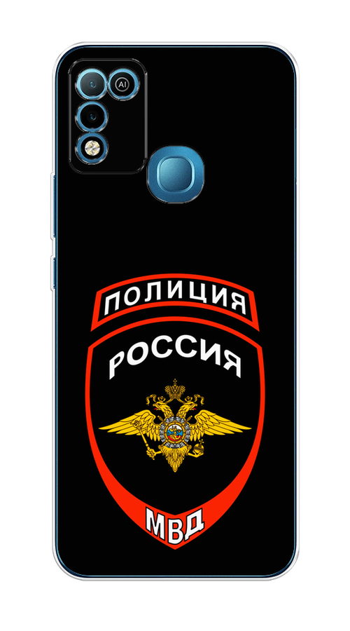 

Чехол Awog на Infinix HOT 10 Play "Полиция шеврон", Разноцветный, 3100650-5