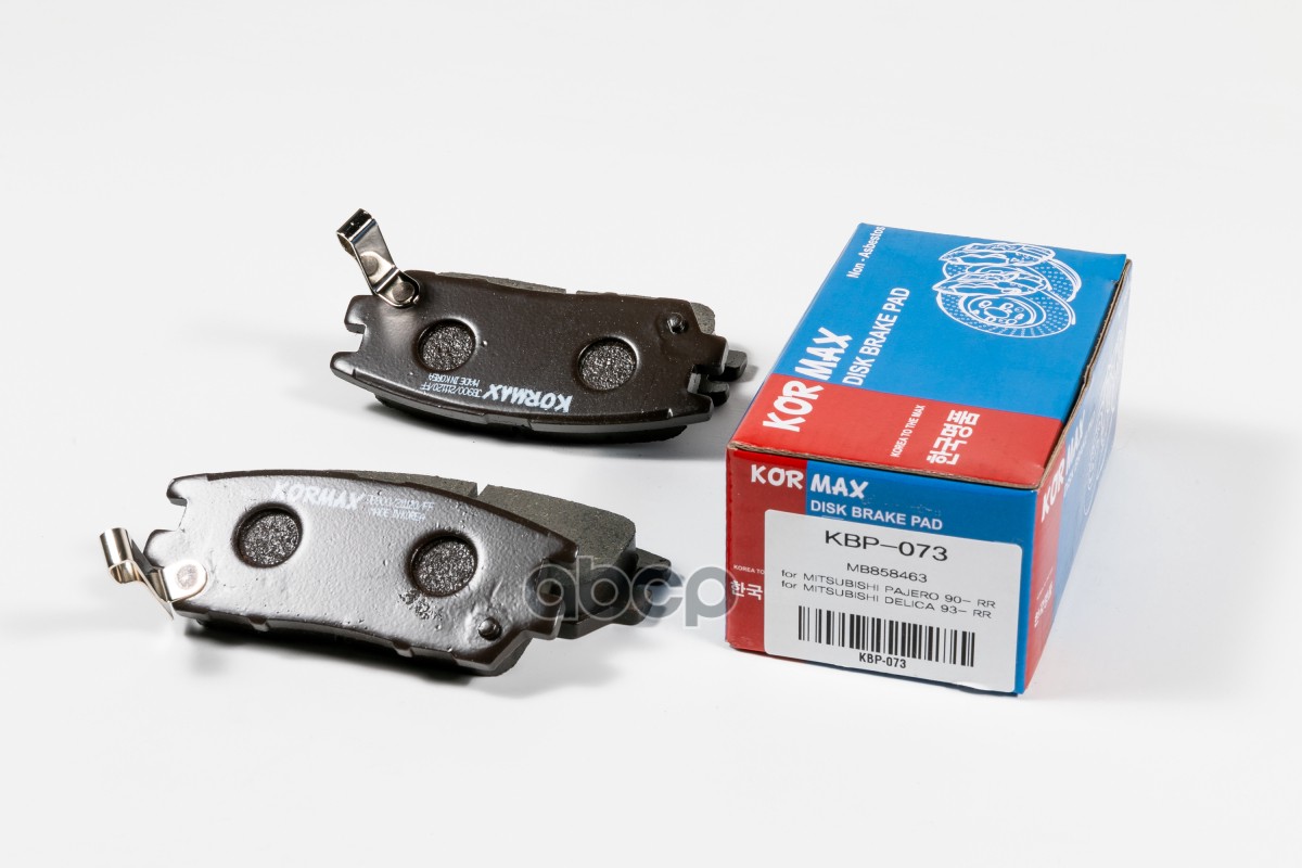 

Тормозные колодки KORMAX задние с антискрипной пластиной D3027 KBP073