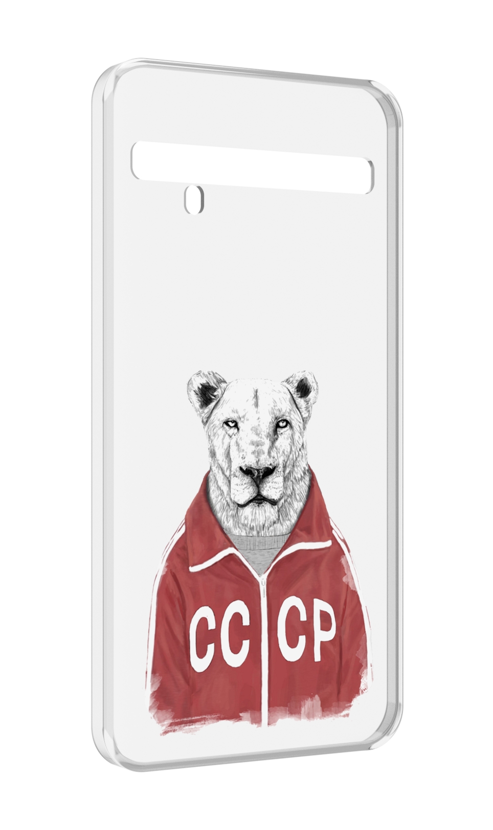 

Чехол MyPads львица ссср для TCL 10 Pro / TCL 10 + Plus, Прозрачный, Tocco