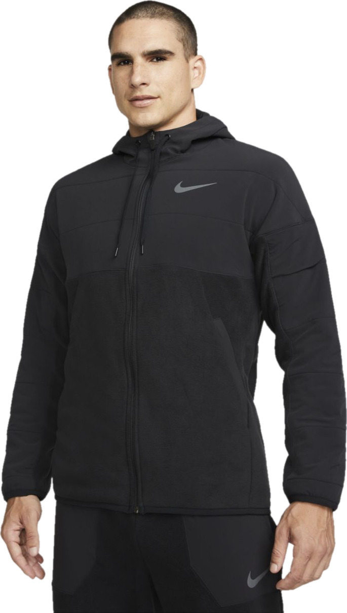 

Ветровка мужская Nike M Therma-FIT Winterized Full-Zip Training Hoodie черная L, Черный, M Therma-FIT Winterized Full-Zip Training Hoodie
