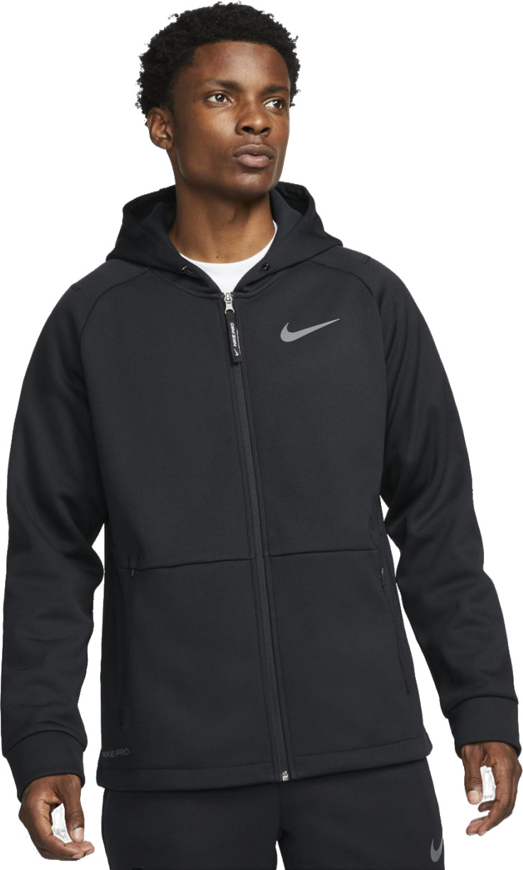 

Толстовка мужская Nike M Pro Therma-FIT Full-Zip Hooded Jacket черная M, Черный, M Pro Therma-FIT Full-Zip Hooded Jacket