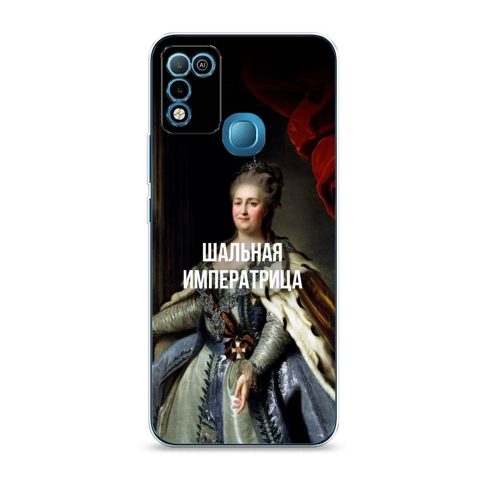

Чехол Awog на Infinix HOT 10 Play "Шальная императрица", Разноцветный, 3100650-6