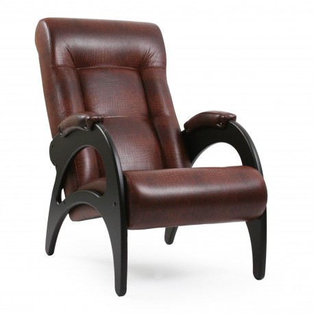 Кресло для отдыха Модель 41 без лозы, Венге / Antik crocodile