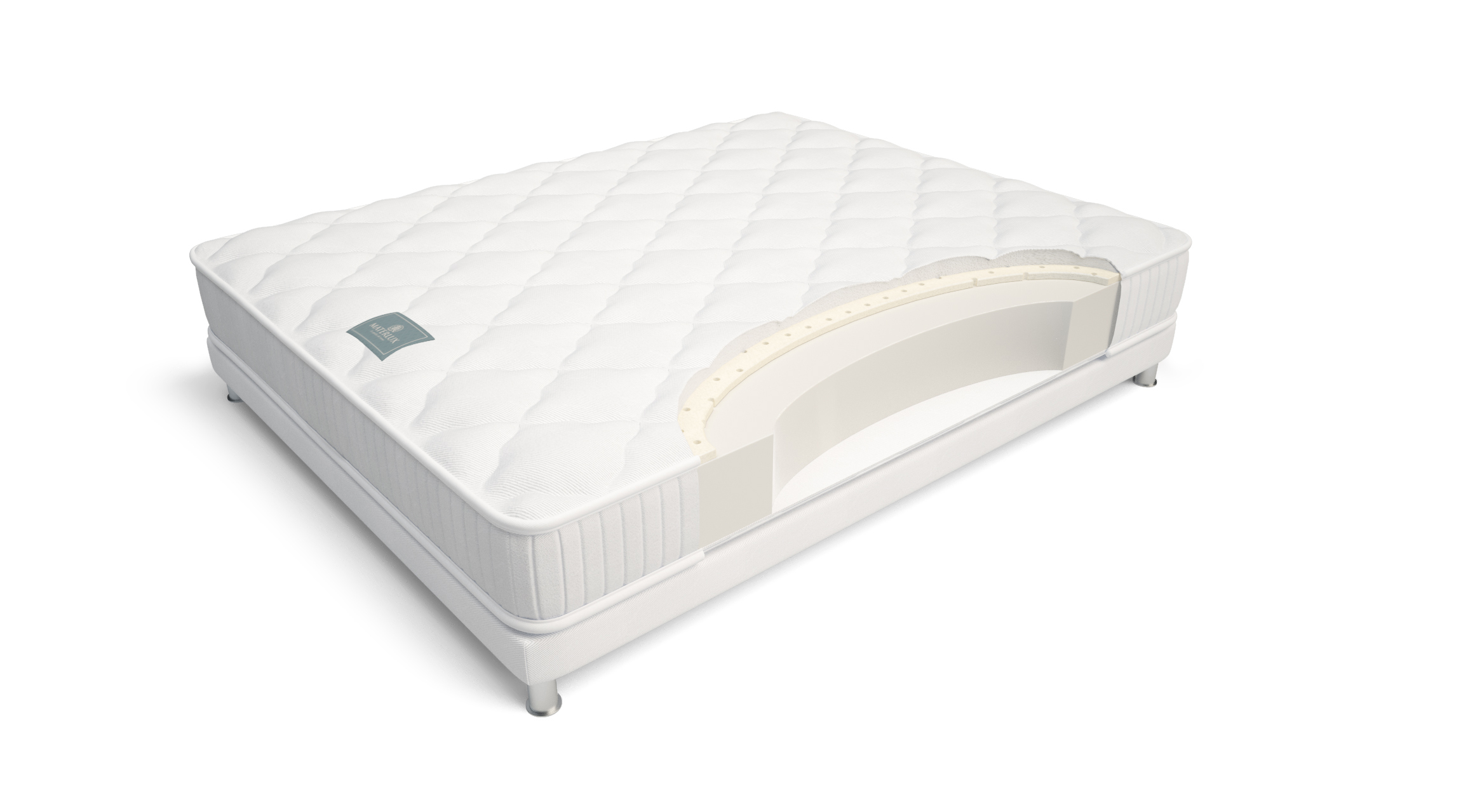 

Матрас Materlux Tiziana 140х195, Белый, Tiziana