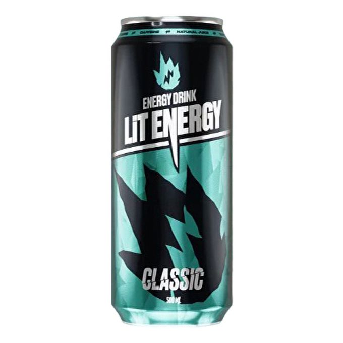 Энергетический напиток LIT ENERGY Classic с ягодным вкусом, 450 мл х 12 шт