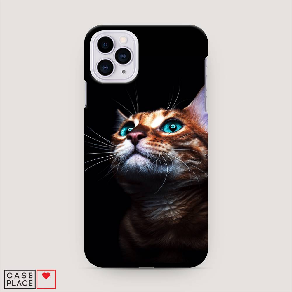 

Пластиковый чехол "Мечтательный кот" на Apple iPhone 11 Pro Max, 12220-1