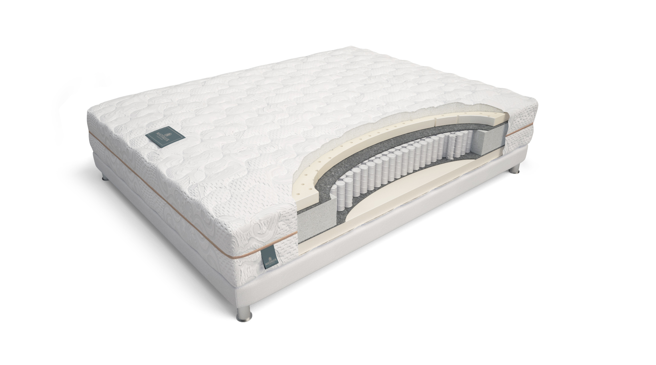

Матрас Materlux Tivoli Soft 80х200, Белый, Tivoli Soft